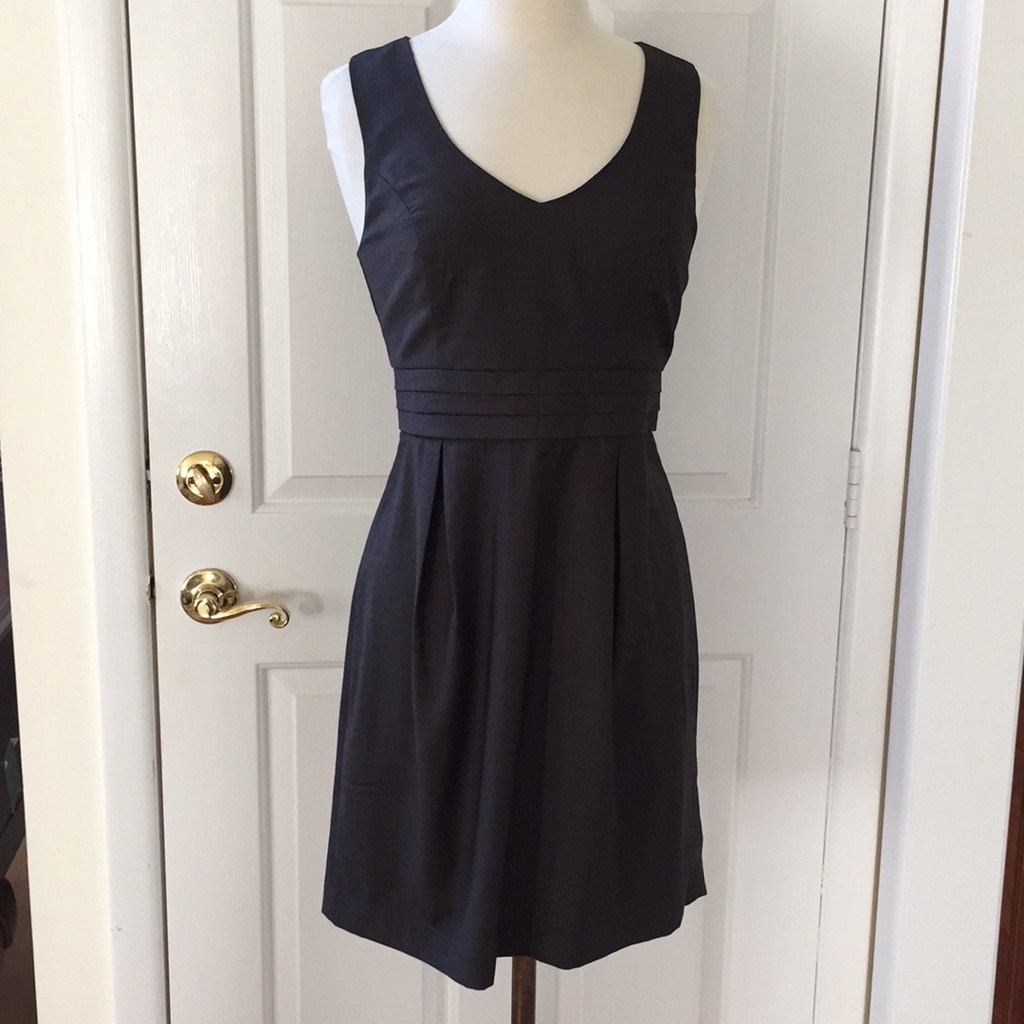 Gray Sleeveless Dress